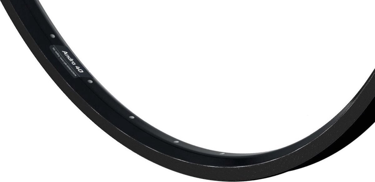 velg 28 rigida andra 40 36g disc zwart ano