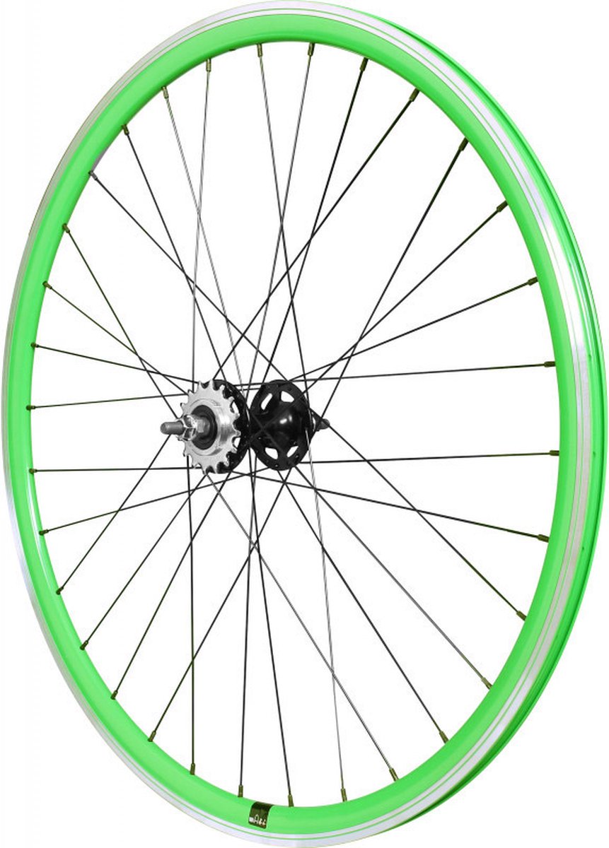 velox achterwiel 550 622x17c flipflop groen