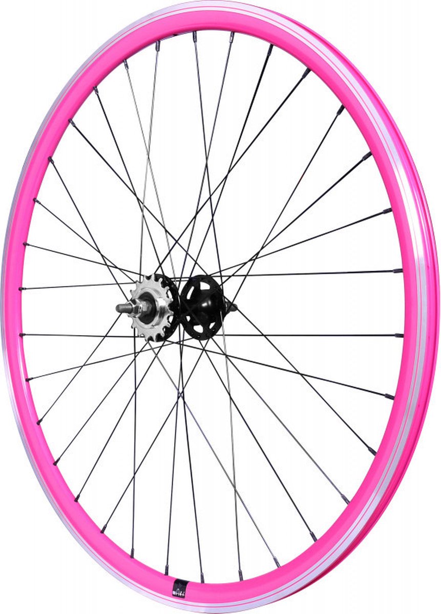 velox achterwiel 550 622x17c flipflop roze