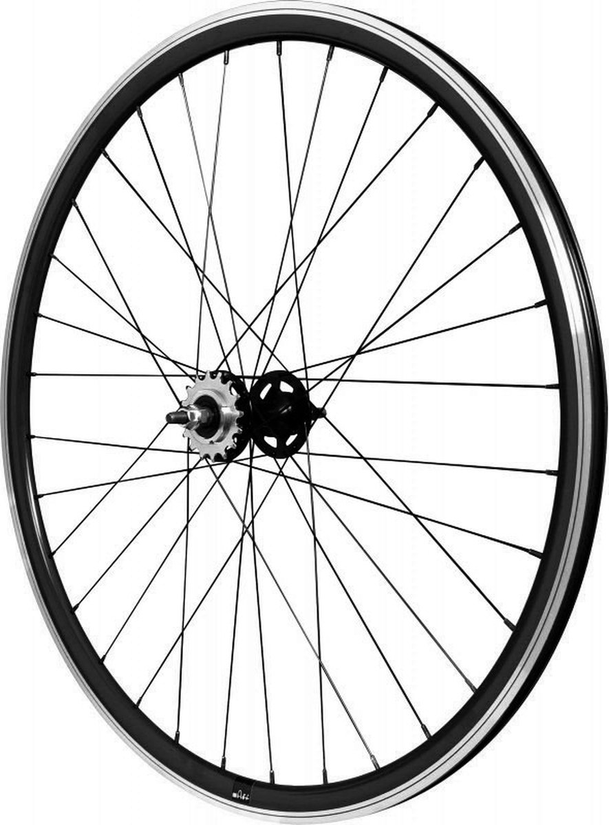 velox achterwiel 550 622x17c no cnc flipflop zwart