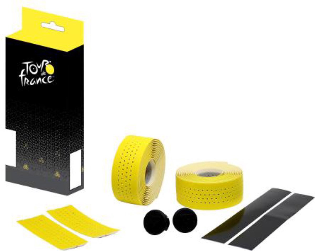 velox set stuurtape guidoline geperforeerd tdf editie geel