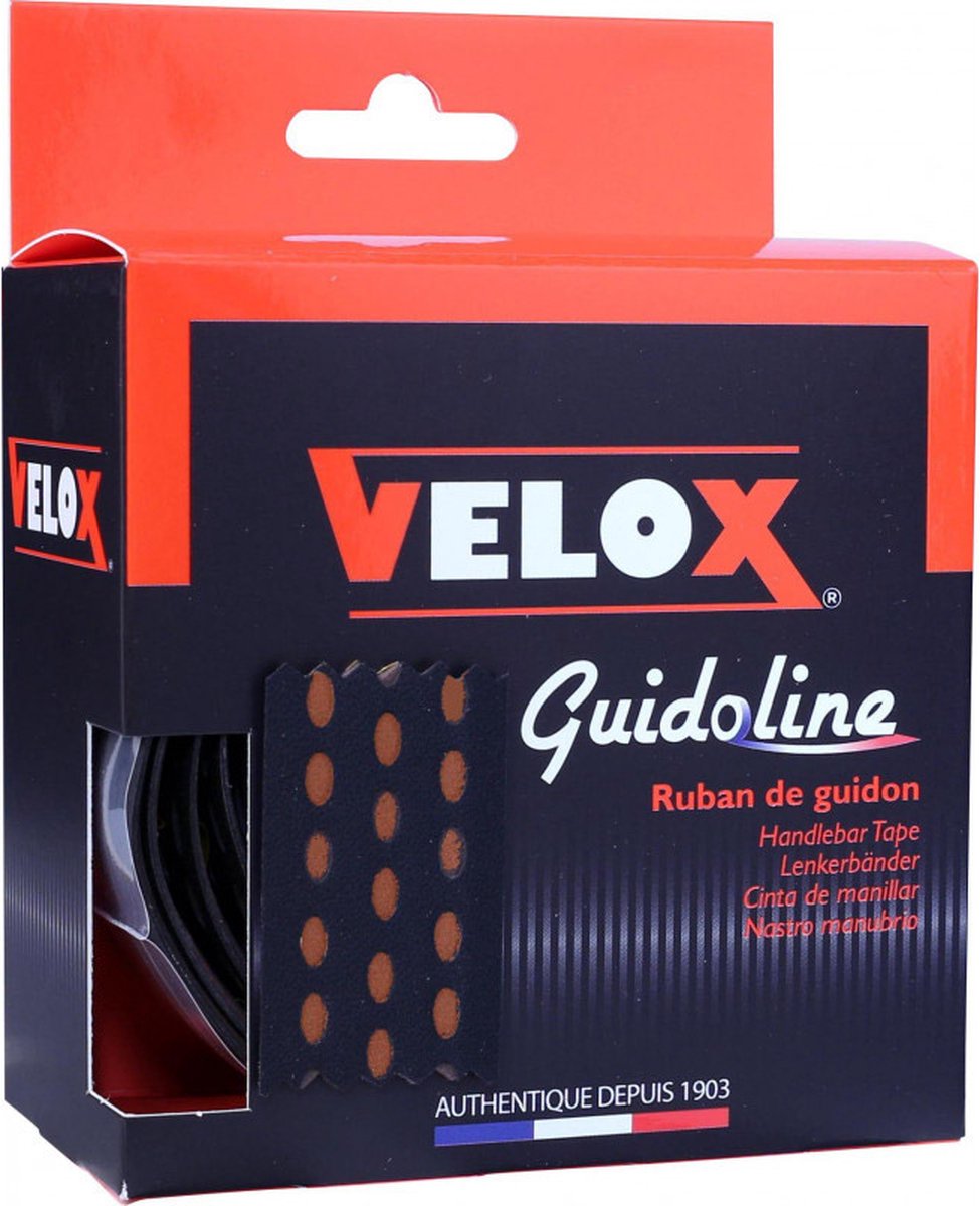 velox stuurtape bi color 3 0 zwart bruin 2st