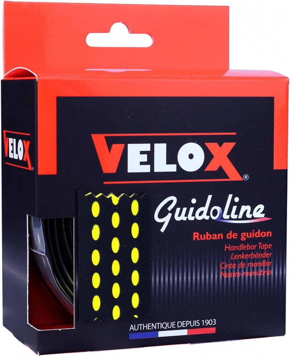 velox stuurtape bi color 3 0 zwart geel 2st