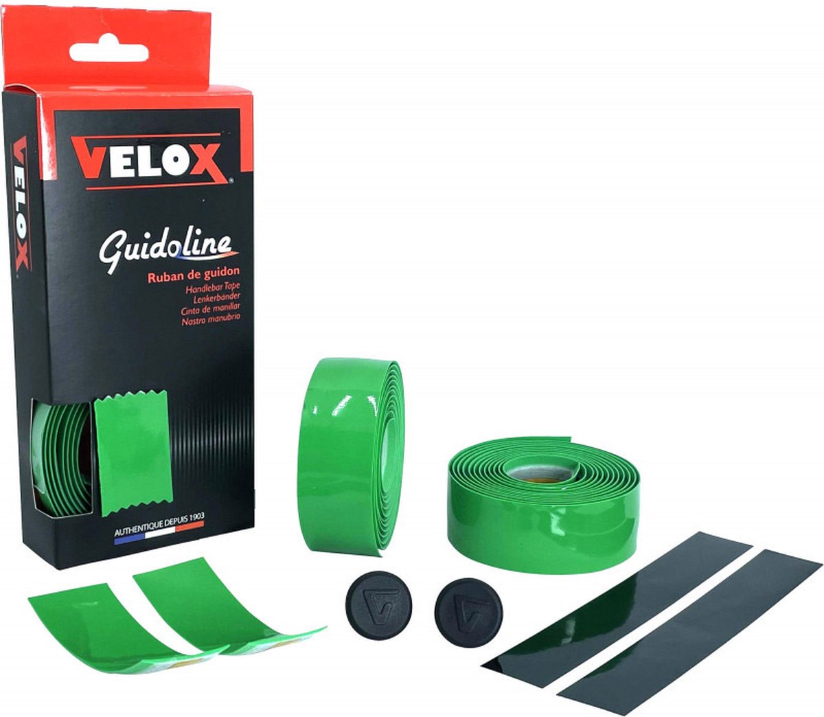 Velox Stuurtape Gloss groen (2st) Fiets kopen online