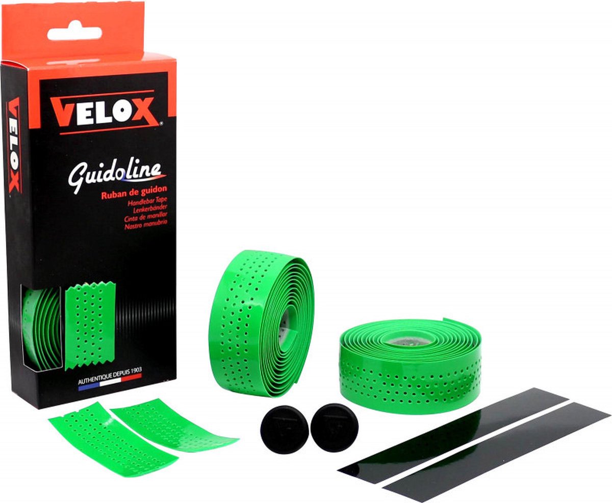 velox stuurtape gloss soft geperforeerd groen 2st