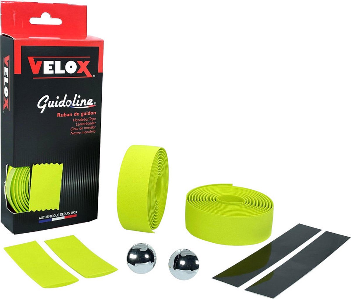 Velox Stuurtape Maxi Cork limoengroen (2st) Fiets kopen online