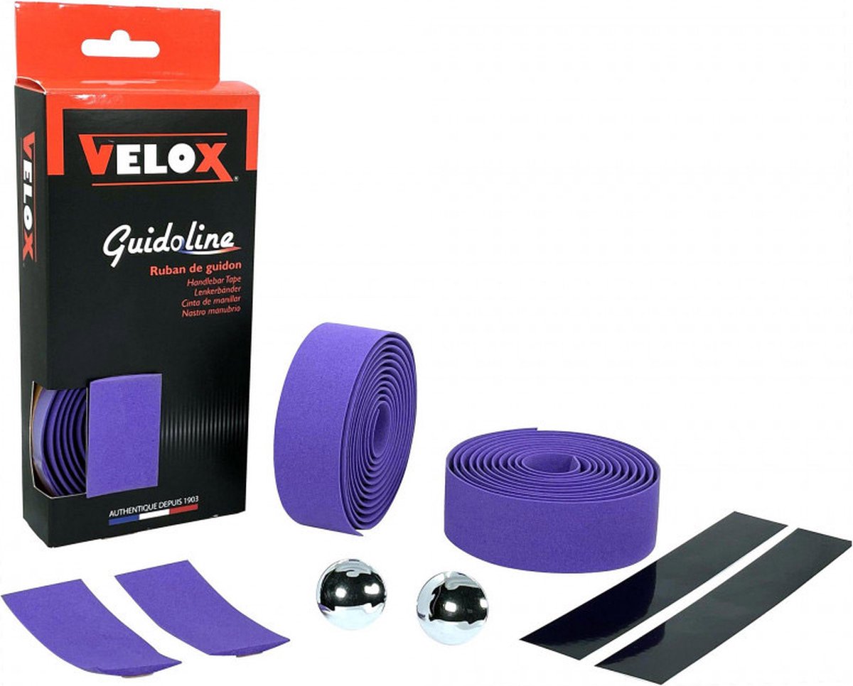 Velox Stuurtape Maxi Cork paars (2st) Fiets kopen online