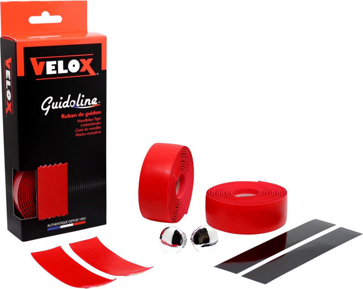 velox stuurtape rood 2st