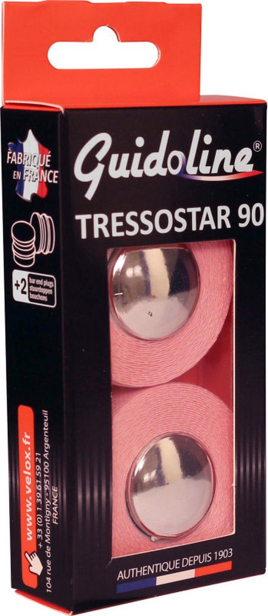 velox stuurtape tressostar 90 lichtroze 2st
