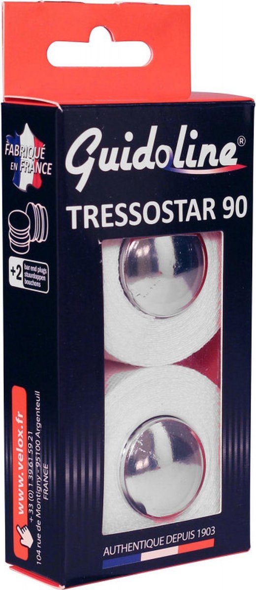 velox stuurtape tressostar 90 wit 2st