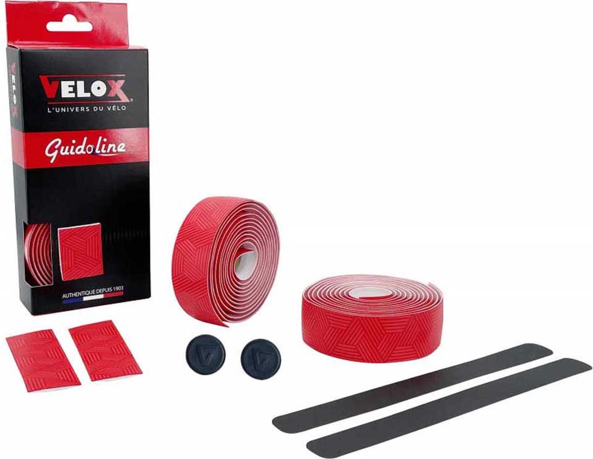 velox ultra grip 2 5 mm stuurlint rood