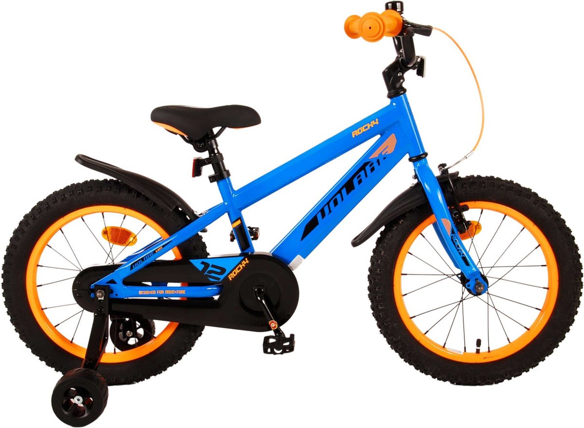 Volare Rocky Kinderfiets - Jongens - 16 inch - Blauw Kinderfiets kopen online