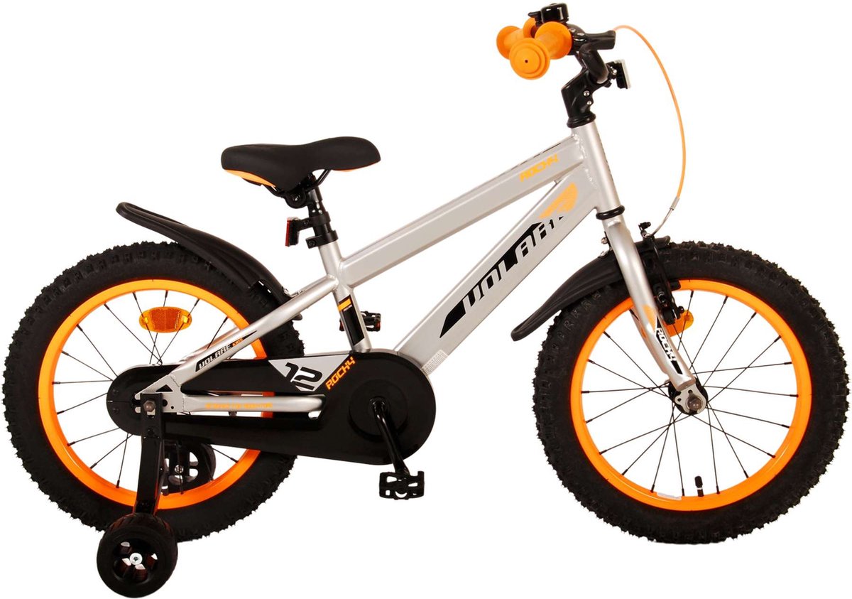 Volare Rocky Kinderfiets - Jongens - 16 inch - Grijs Kinderfiets kopen online