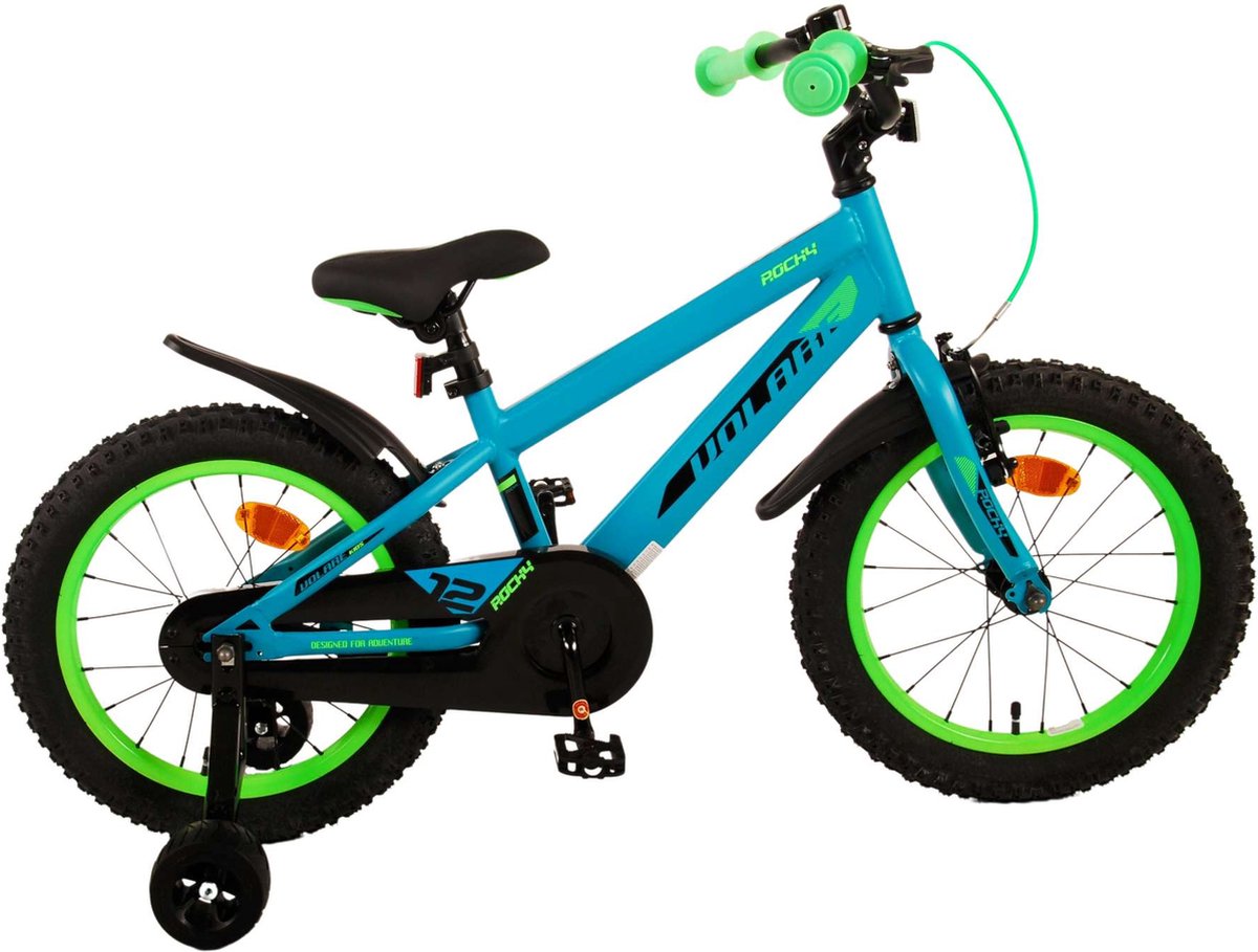 Volare Rocky Kinderfiets - Jongens - 16 inch - Groen Kinderfiets kopen online