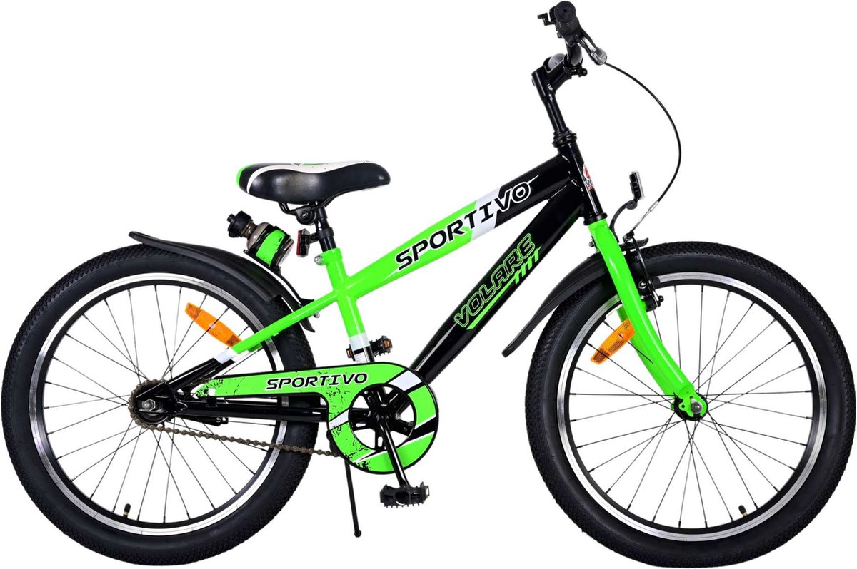 Volare Sportivo Kinderfiets - Jongens - 20 inch - Groen Kinderfiets kopen online