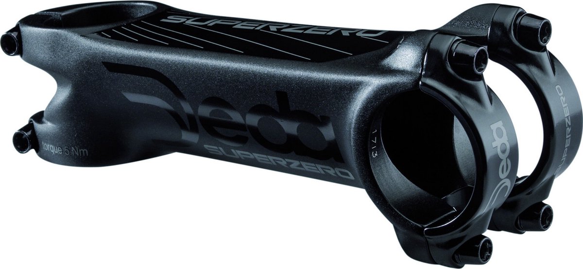 voorbouw deda superzero 90mm voor 31 8mm stuur zwart