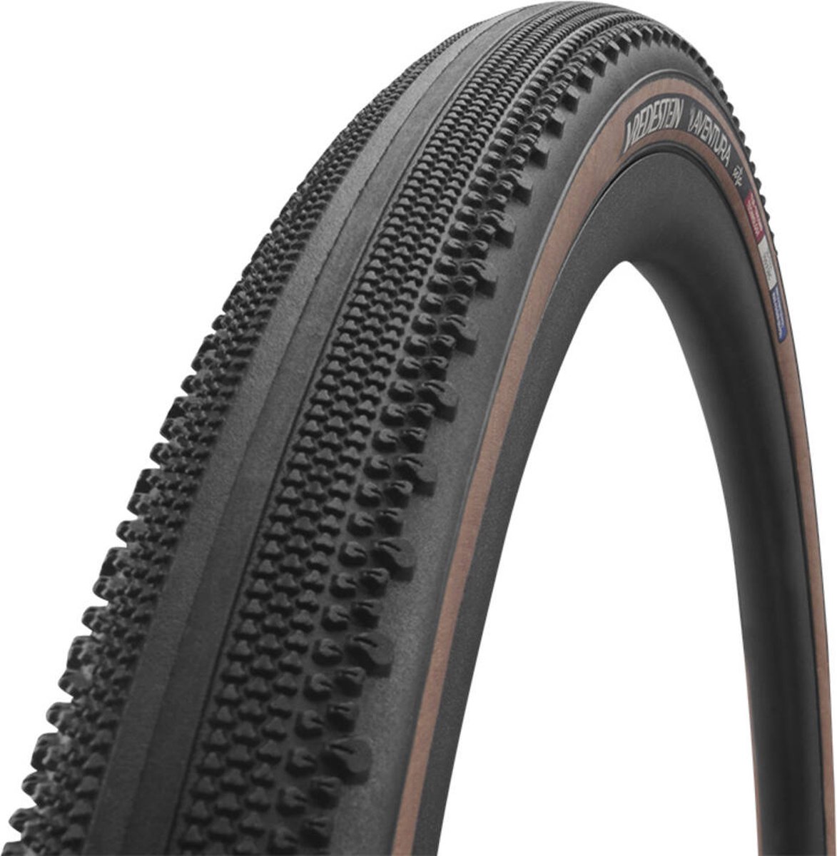 vredestein aventura seta tubeless 700 x 44 gravelband bruin 700 x 44