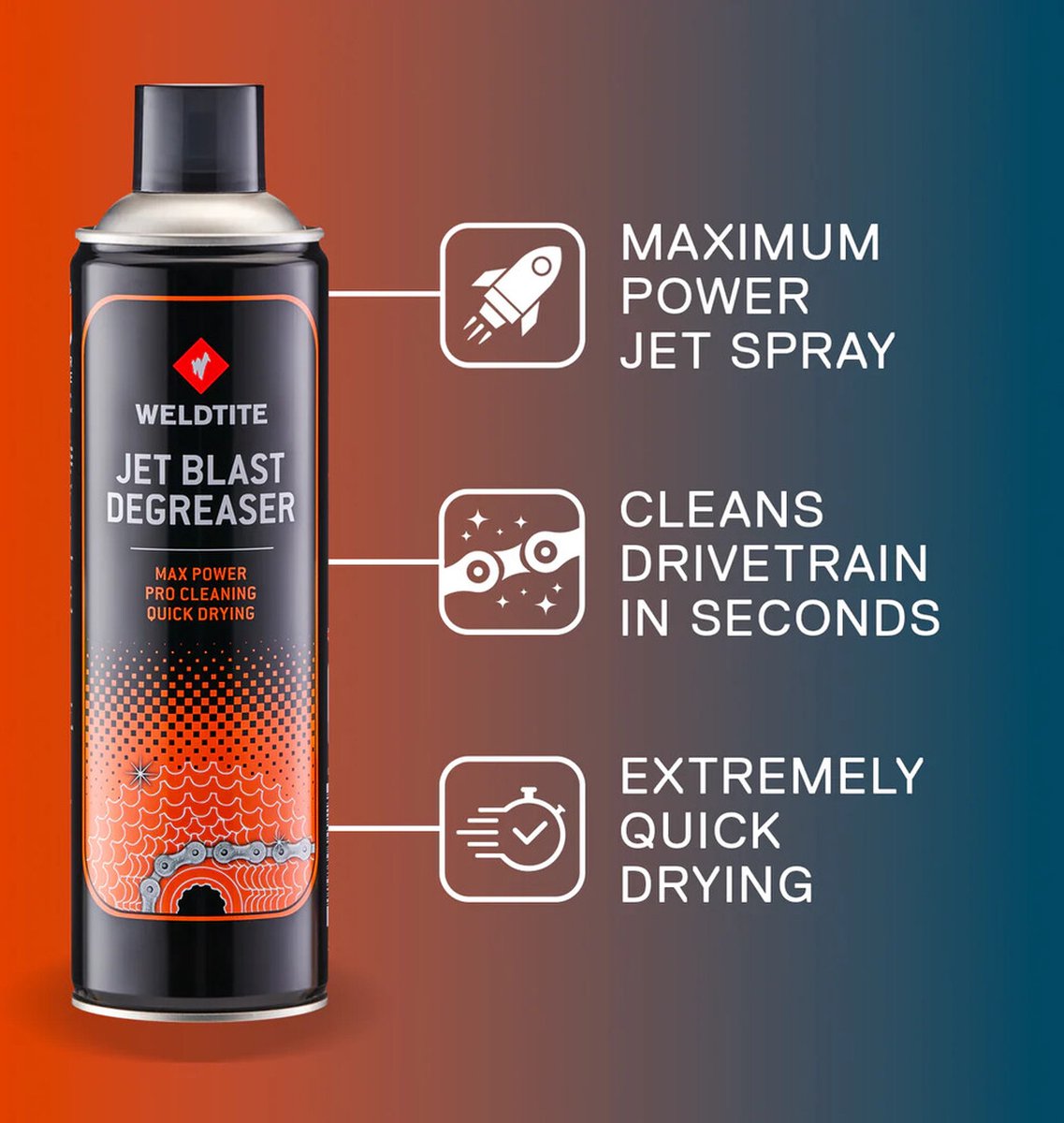 weldtite jet blast ontvetter spray 500ml