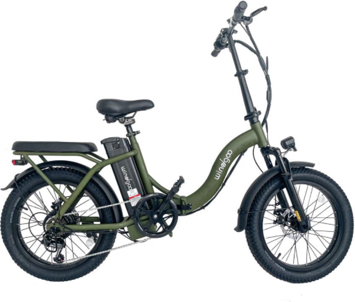 Windgoo E20 - Vouwfiets - Groen - 250W - Elektrische Vouwfiets Fiets (elektrisch) kopen online