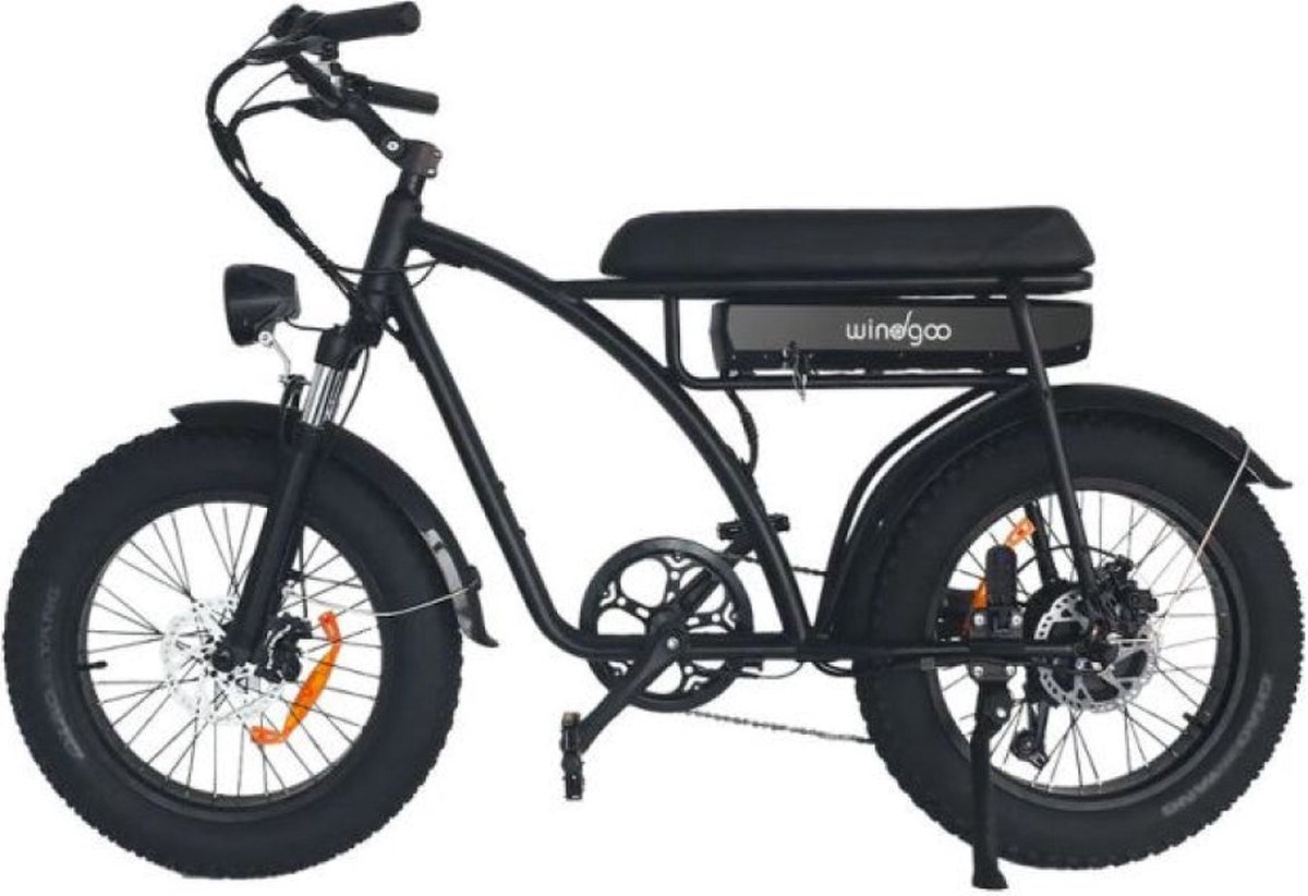 Windgoo F5 - Fatbike - Zwart - 250W - Elektrische Fatbike Fiets (elektrisch) kopen online