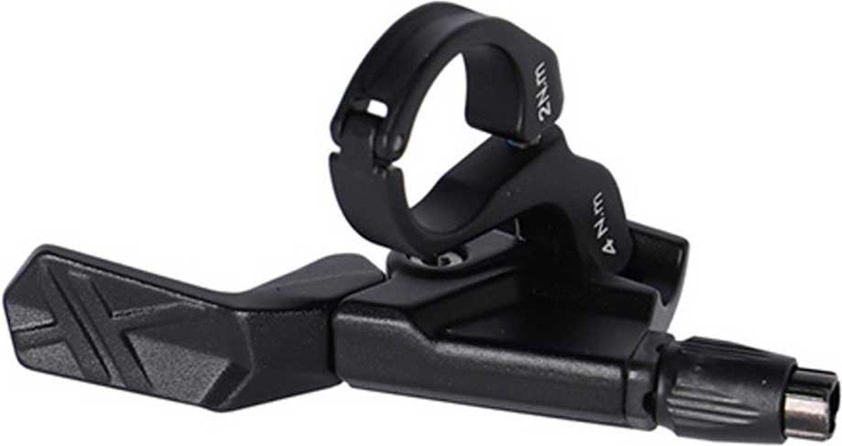 xlc sp x08 remote hendel voor sp t08 10 11 12 13 zwart 22 2 mm