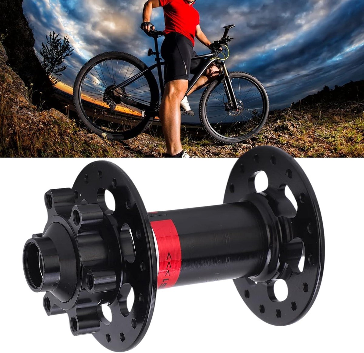 110x15mm aluminium mountainbike centrum schijfremnaaf voor fiets mountainbike onderdelen