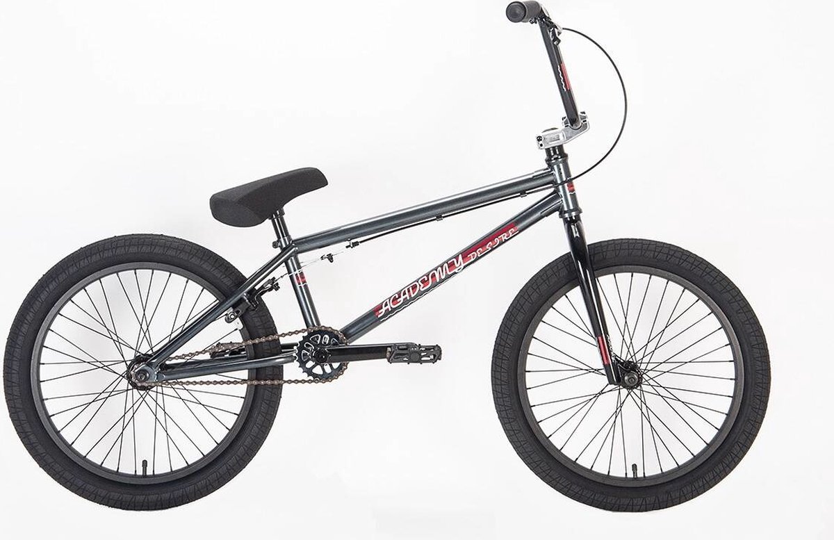academy desire 20 2022 freestyle bmx fiets 21 black polished