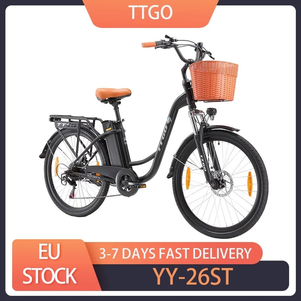bolliving elektrische fiets 250w motor 26 inch banden 25 km u max snelheid 100 km max bereik schijfrem 36v 14 5 ah batterij