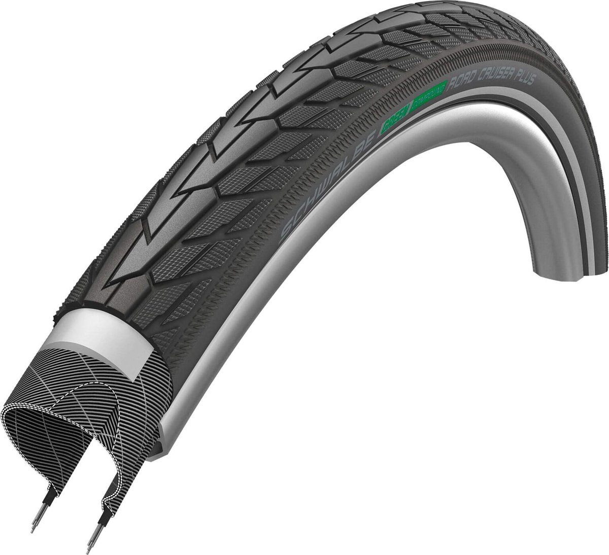 bub schwalbe 28 2 00 50 622 road cruiser plus pg zwart r