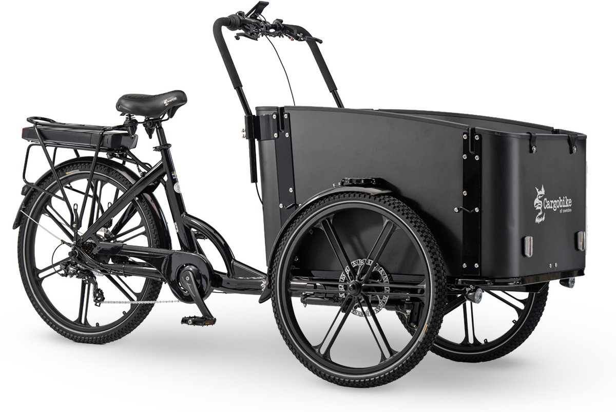 cargobike se flex achterwielmotor 12 8ah bakfiets