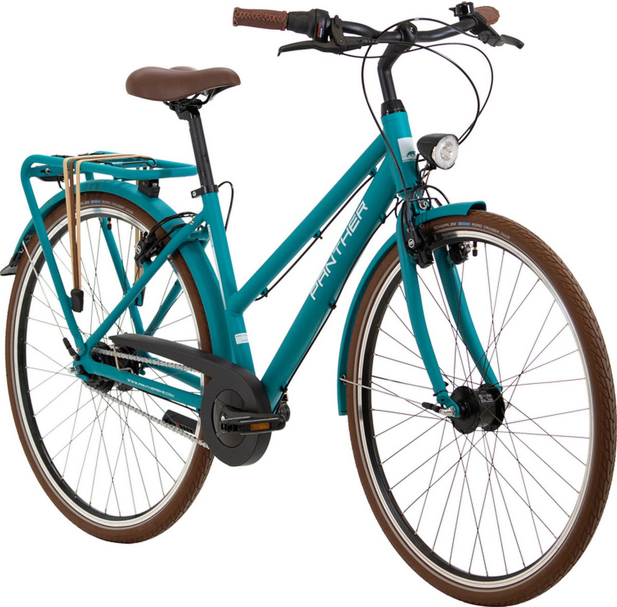 citybike caraz 6 0 28 inch mat turkoois