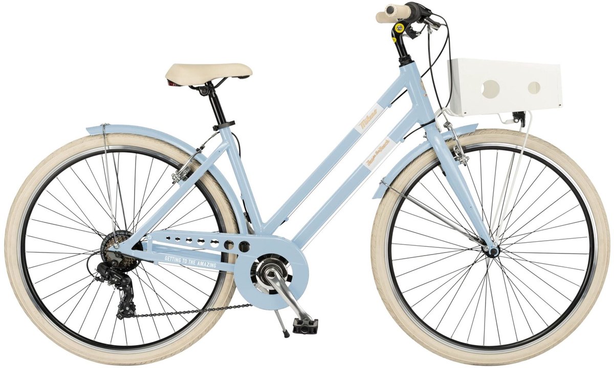 citybike milano lady 28 inch pariolino blauw