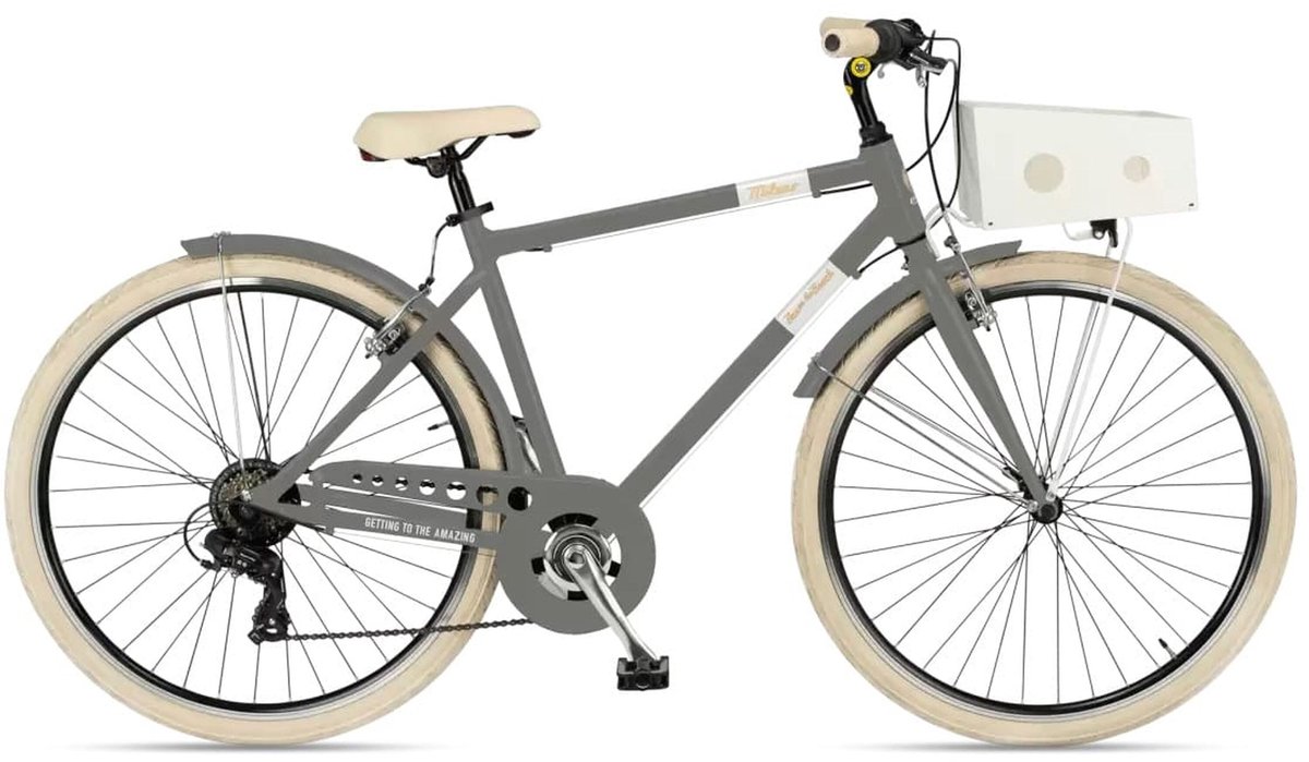 citybike milano man 28 inch galant grijs