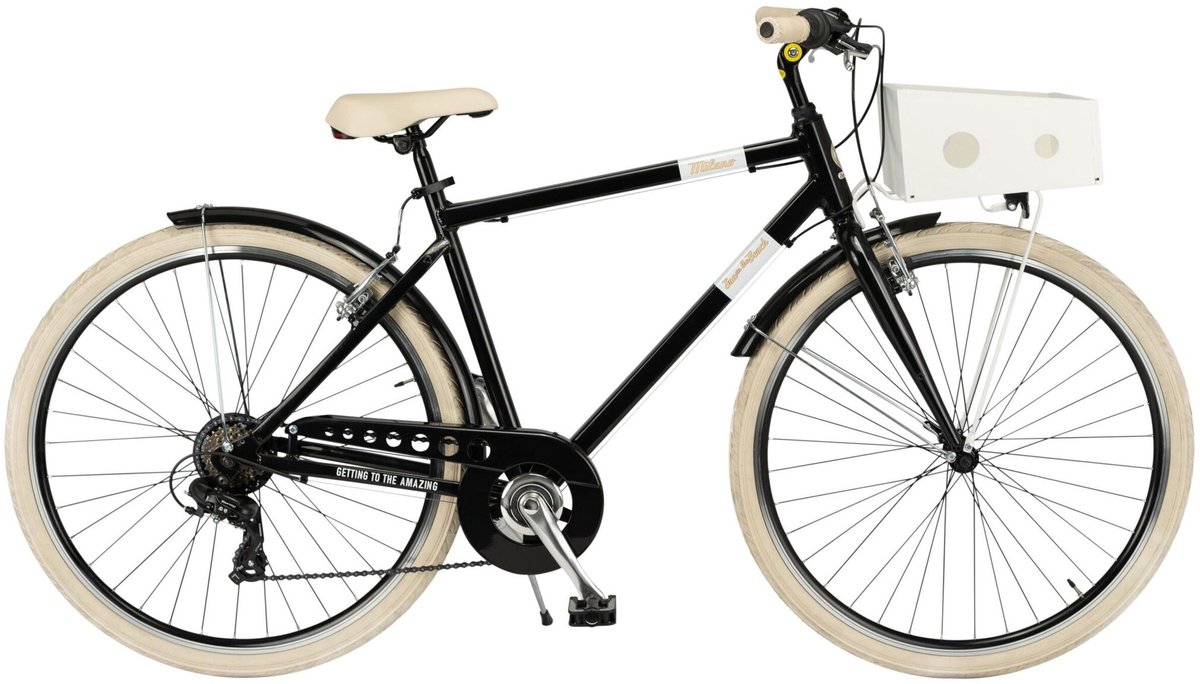 citybike milano man 28 inch zwart pdc