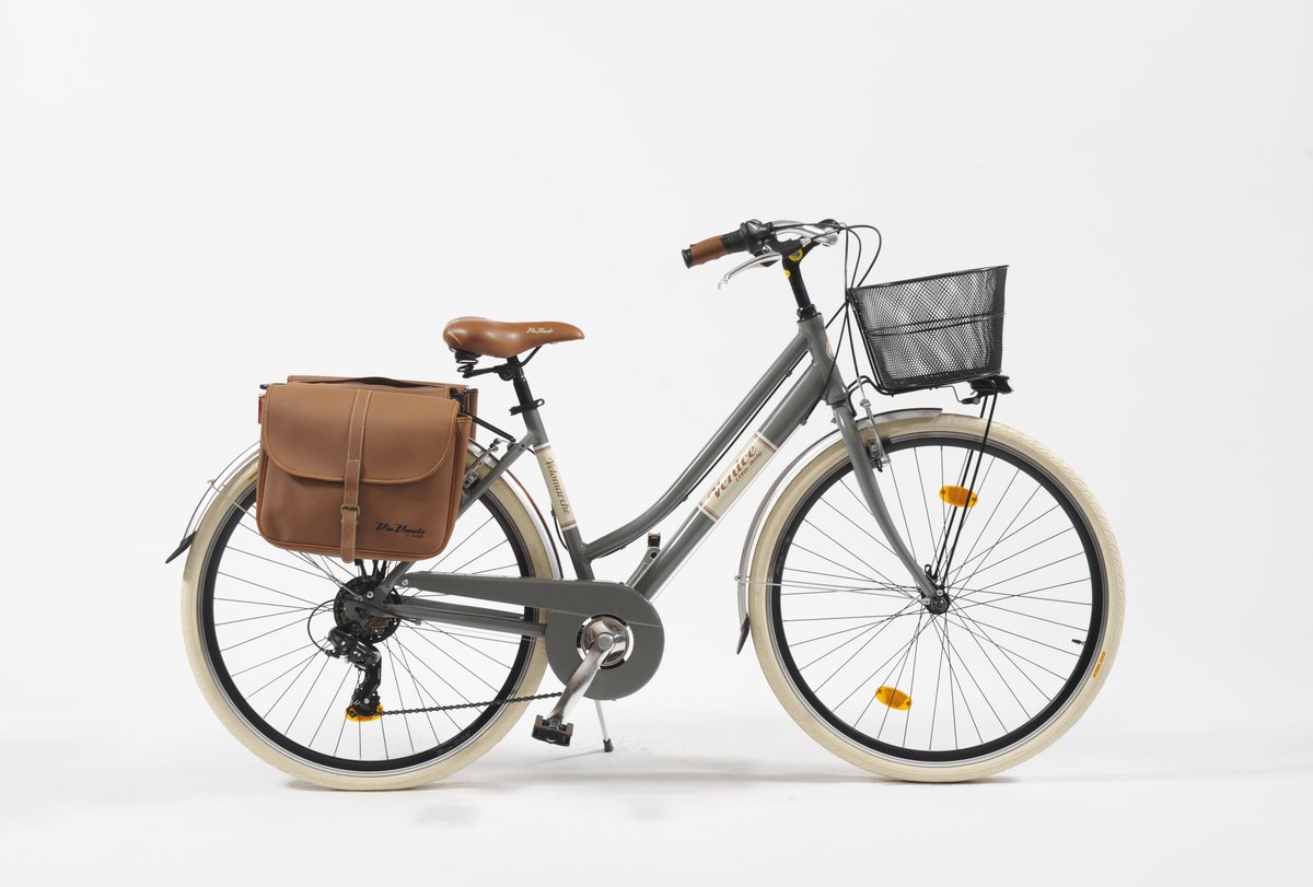 cityfahrrad 28 inch 615 lady galant grijs