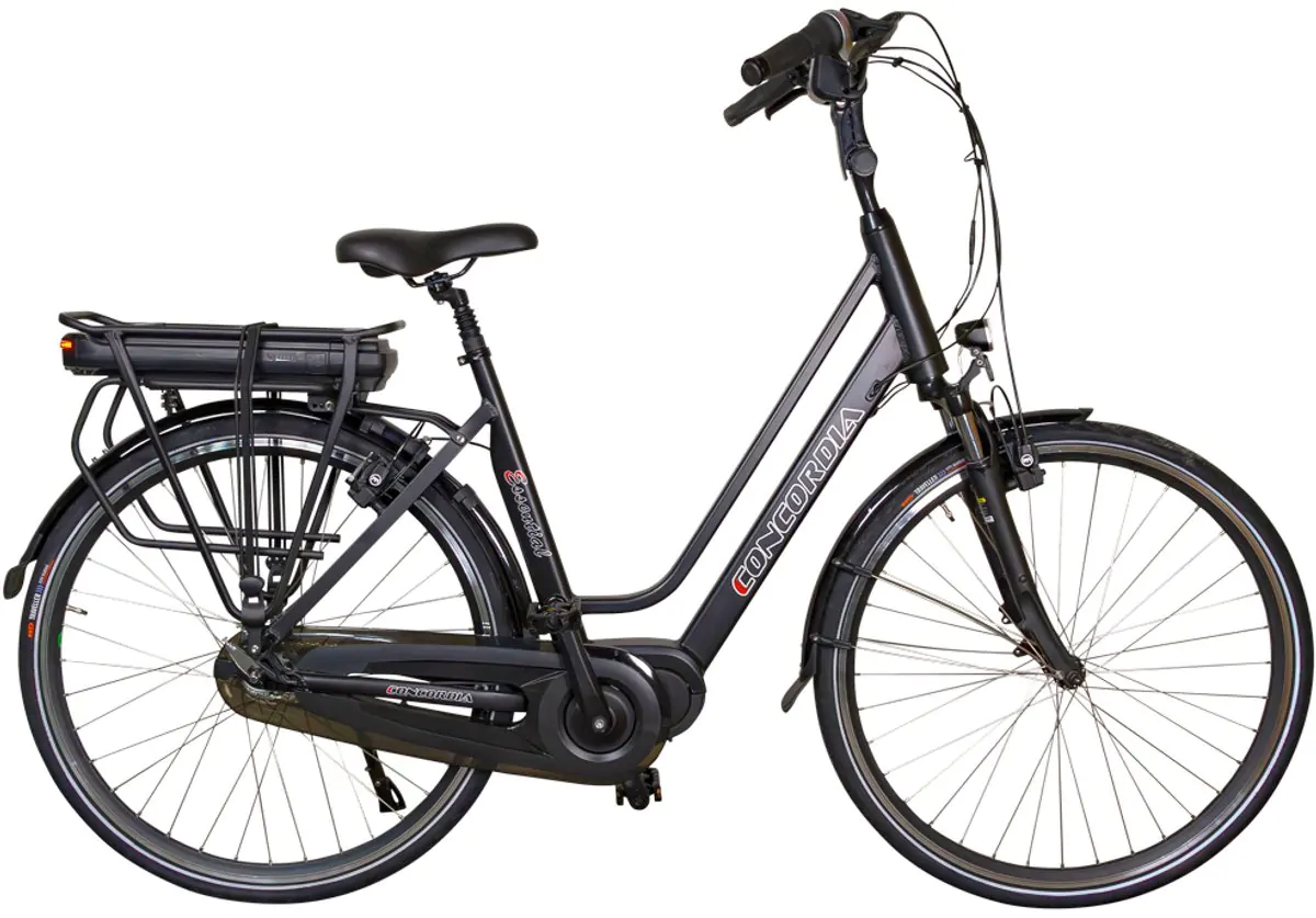 concordia essential elektrische fiets 28 inch met krachtige bafang middenmotor hydraulische velgremmen rijklaar geleverd