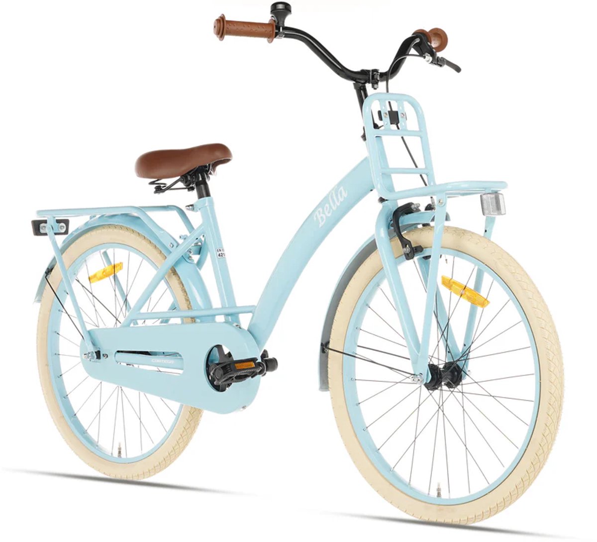 Cortego Bella Meisjesfiets 22 inch Blauw - Kinderfiets - 6 tot 8 Jaar Kinderfiets kopen online