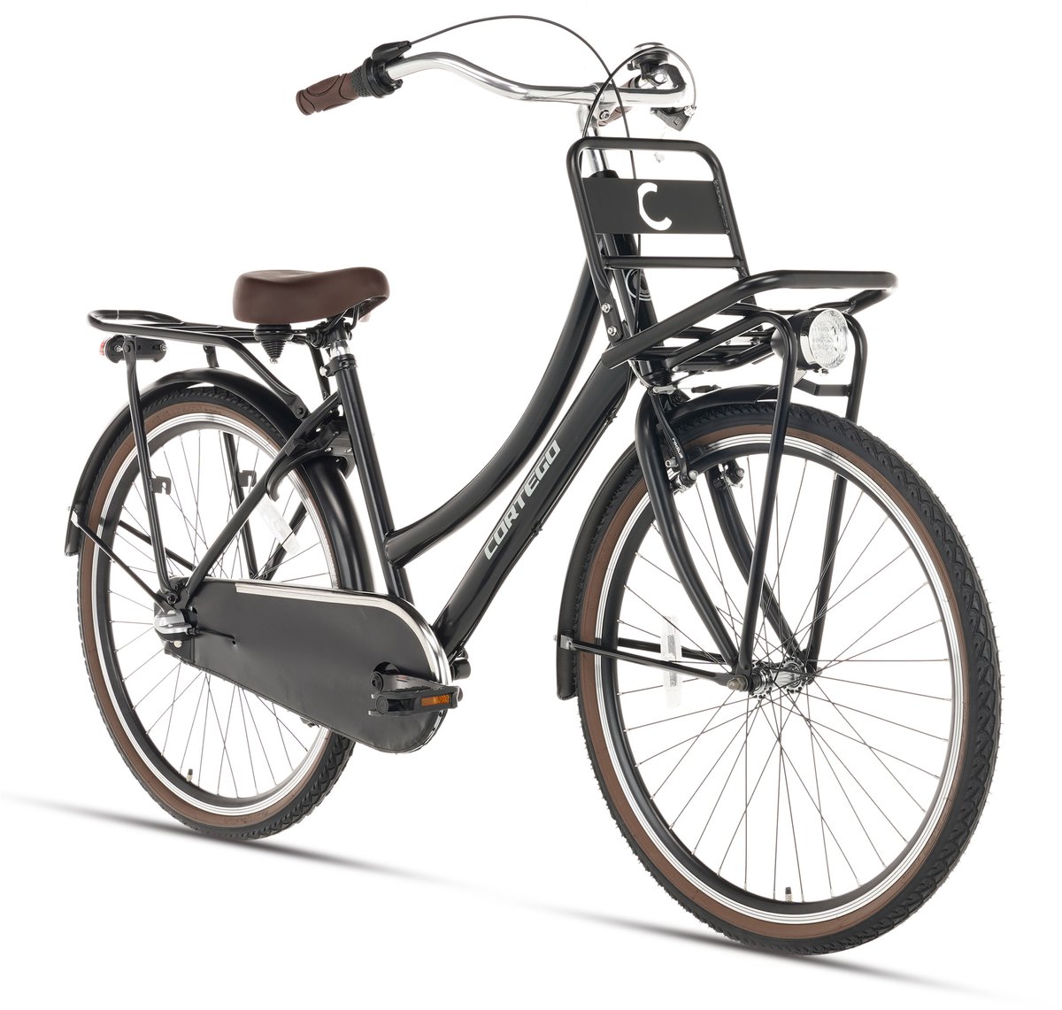 cortego cargo n3 meisjesfiets 26 inch 3 versnellingen mat zwart kinderfiets shimano 9 10 11 12 jaar 140 160 cm