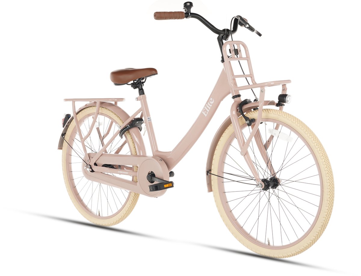 Cortego Elite Meisjesfiets 26 inch Zalm - Kinderfiets - 9, 10, 11 & 12 Jaar - 140-160 cm Kinderfiets kopen online