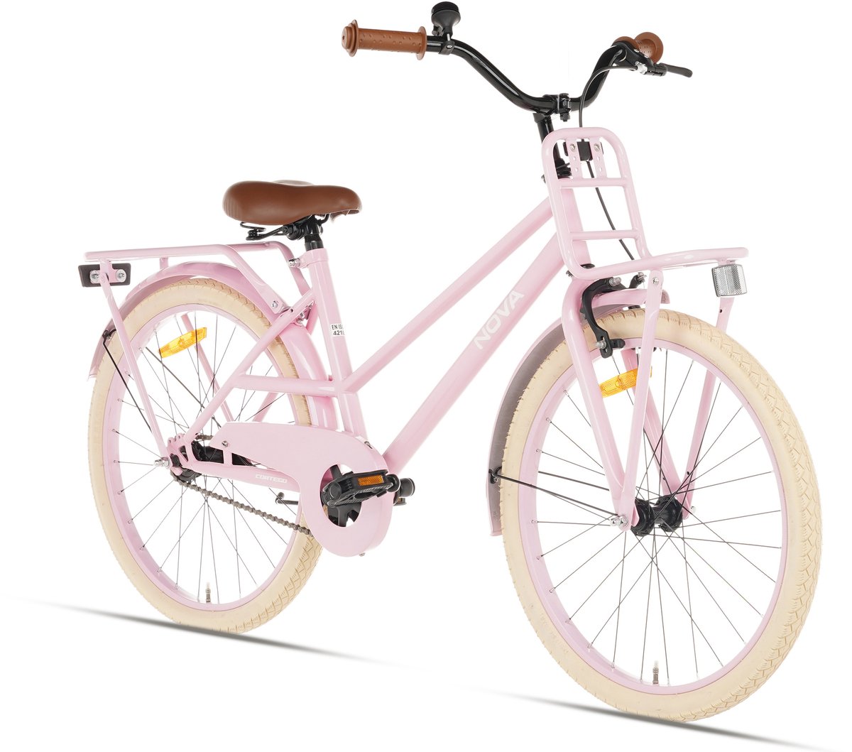 Cortego Nova Meisjesfiets Roze 22 inch - Kinderfiets - 6, 7, & 8 Jaar Kinderfiets kopen online