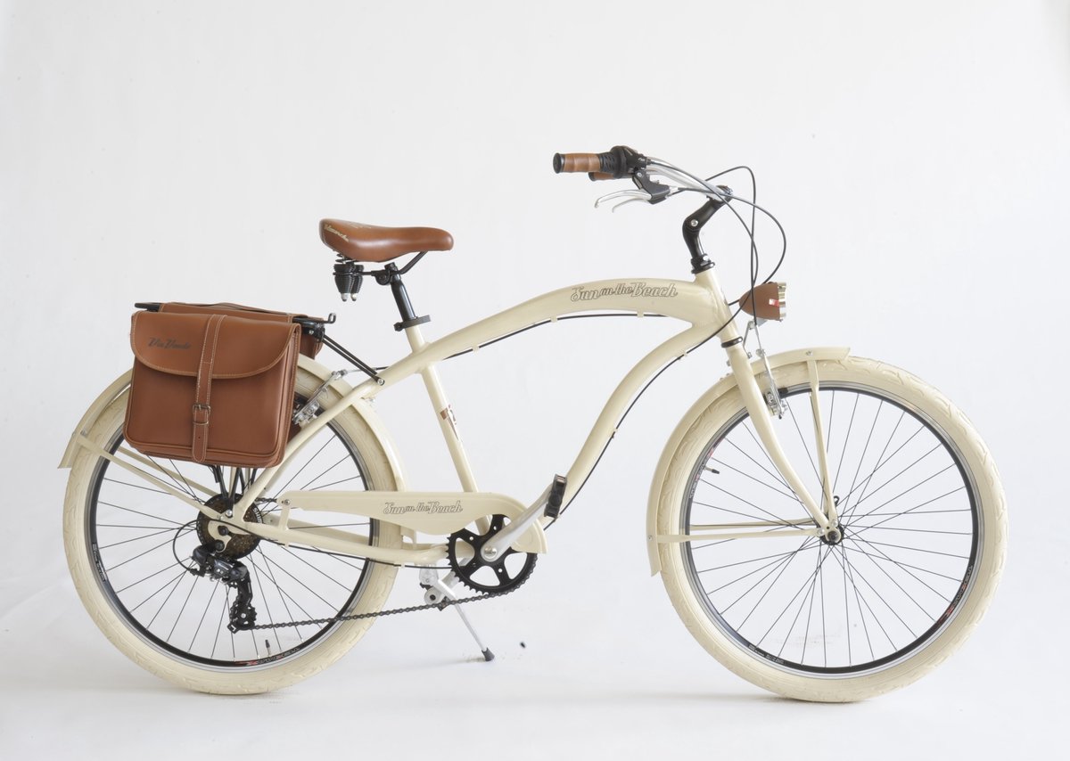 cruiser 26 inch sun on the beach man beige