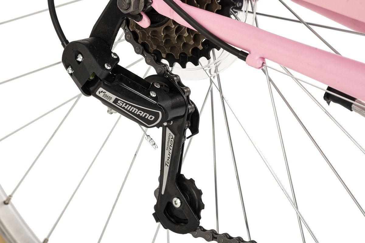 Dacapo Fiets DaCapo damesfiets 28'' Toscana damesfiets vintage roze 6 versnellingen RH 48 cm - 48 cm Fiets kopen online