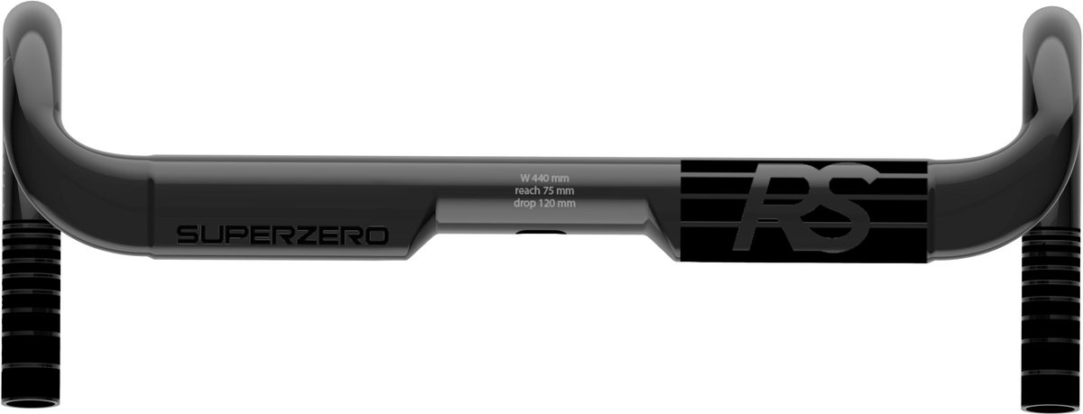deda superzero rs aero dcr carbon stuur zilver 31 7 mm 420 mm