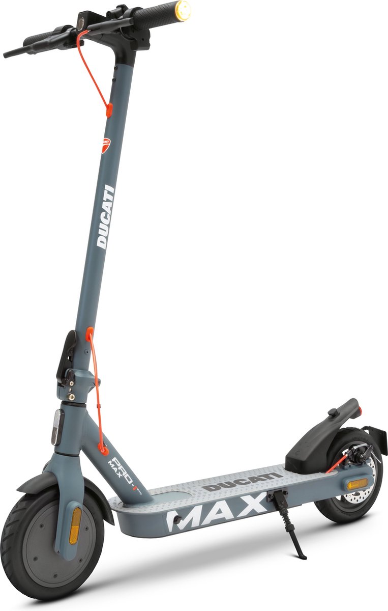 ducati du mo 240001 klassieke step grijs 25 km h 100 kg elk geslacht 2 wiel en