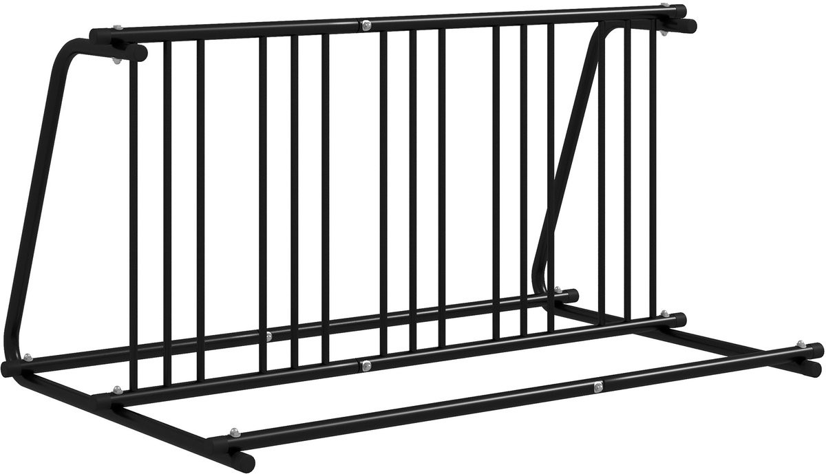 durhand fietsenrek voor 6 fietsen zwart