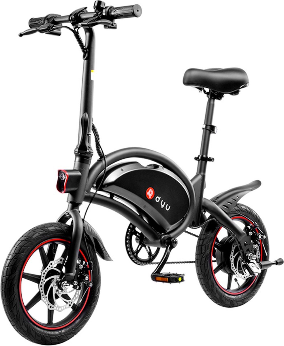 dyu d3f rijklaar geleverd 10ah batterij 250w e bike camper bike