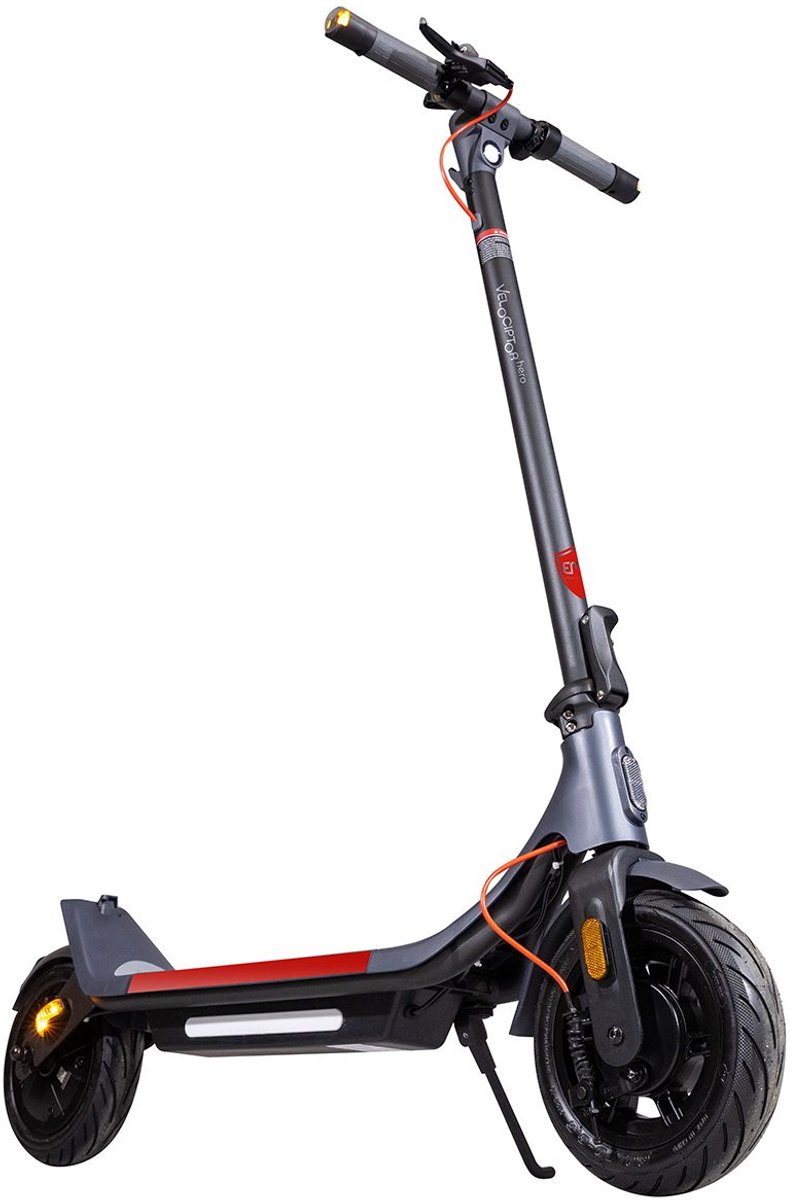 emg velociptor hero zwart 25 km h 7 8 ah