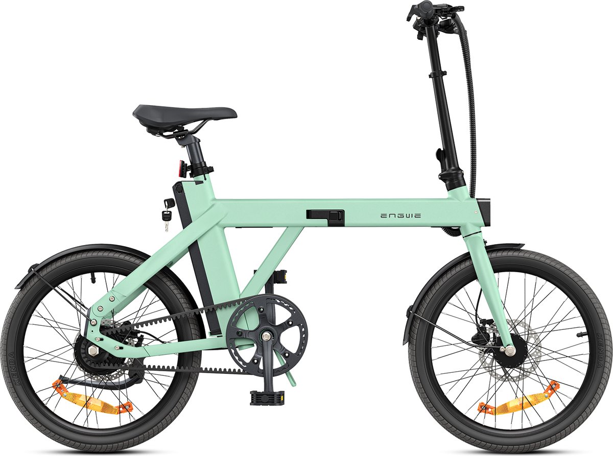 ENGWE P20 Opvouwbare elektrische fiets - Actieradius 80km - Verwijderbare batterij 36V9.6Ah - Motor 250W - 20 inch stadsfiets Geel Fiets (elektrisch) kopen online