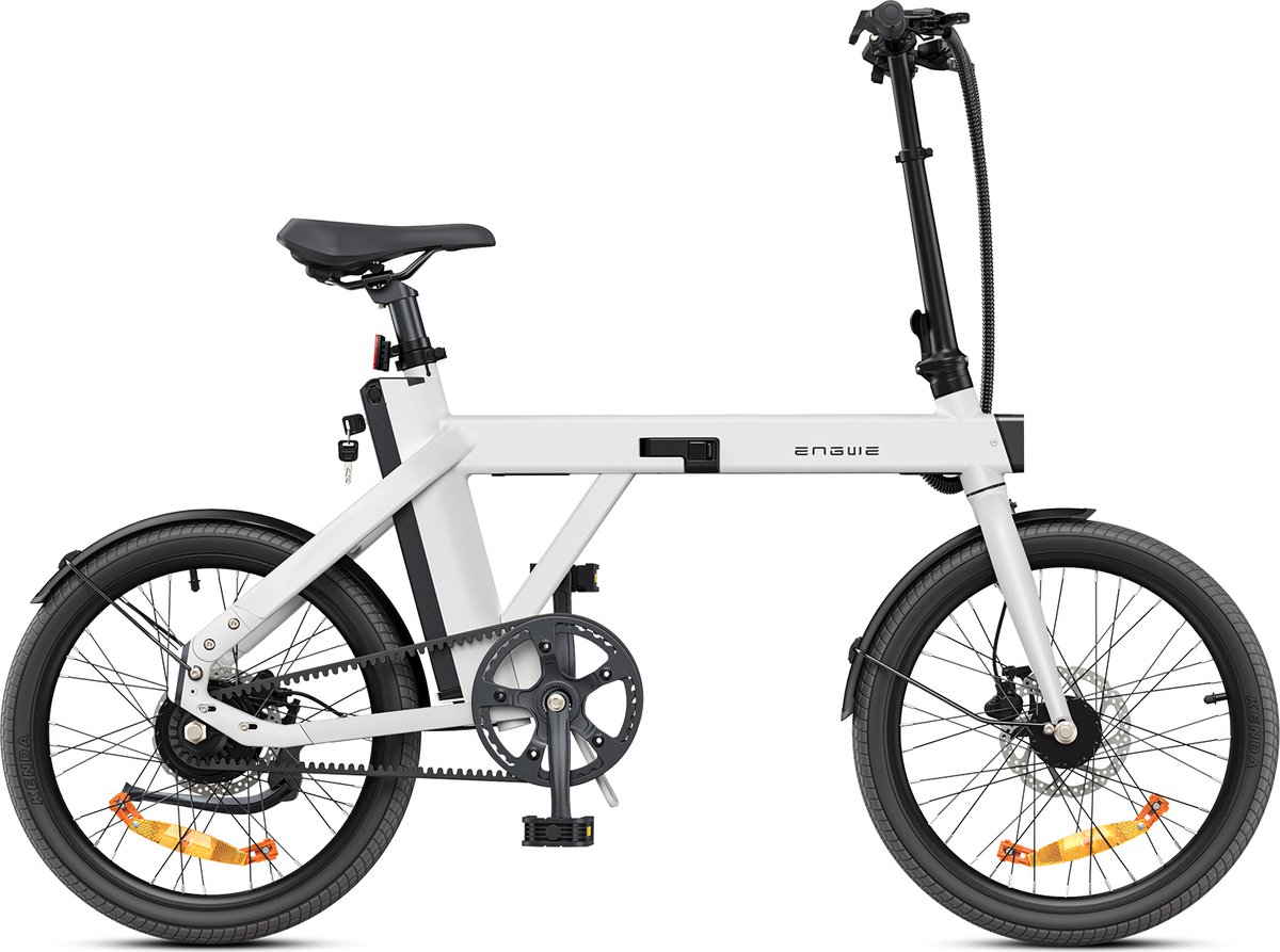 ENGWE P20 Opvouwbare elektrische fiets - Actieradius 80km - Verwijderbare batterij 36V9.6Ah - Motor 250W - 20 inch stadsfiets Wit Fiets (elektrisch) kopen online