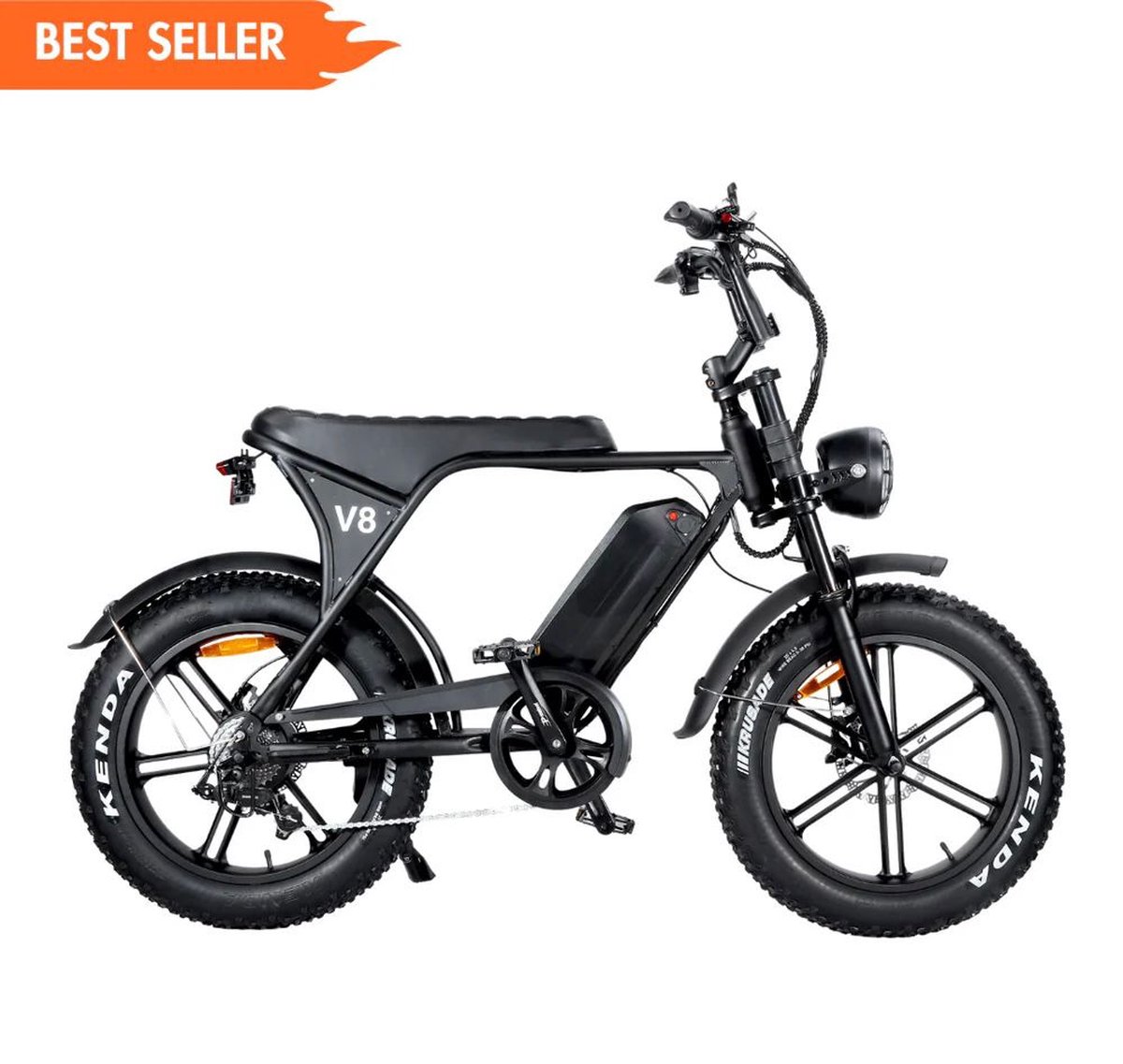 fatbike best seller chamwheels v8 zwart